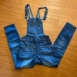 Madewell XS denim overalls
